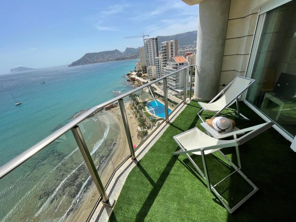 Clp- Primera Linea Vistas Piscina Y Parking カルプ エクステリア 写真