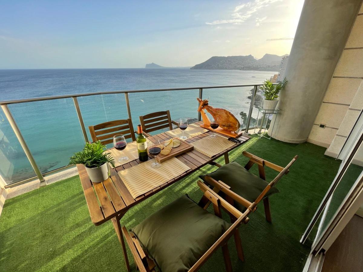 Clp- Primera Linea Vistas Piscina Y Parking カルプ エクステリア 写真
