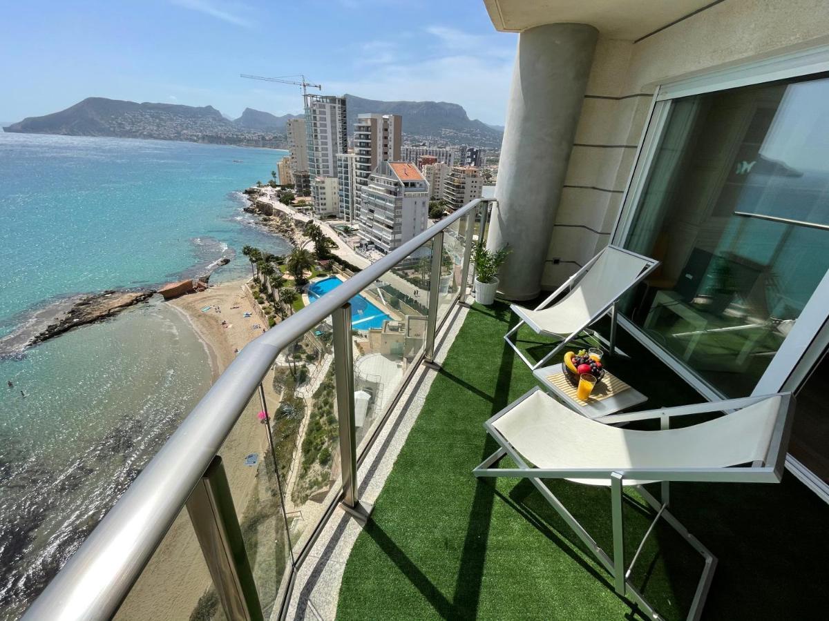 Clp- Primera Linea Vistas Piscina Y Parking カルプ エクステリア 写真